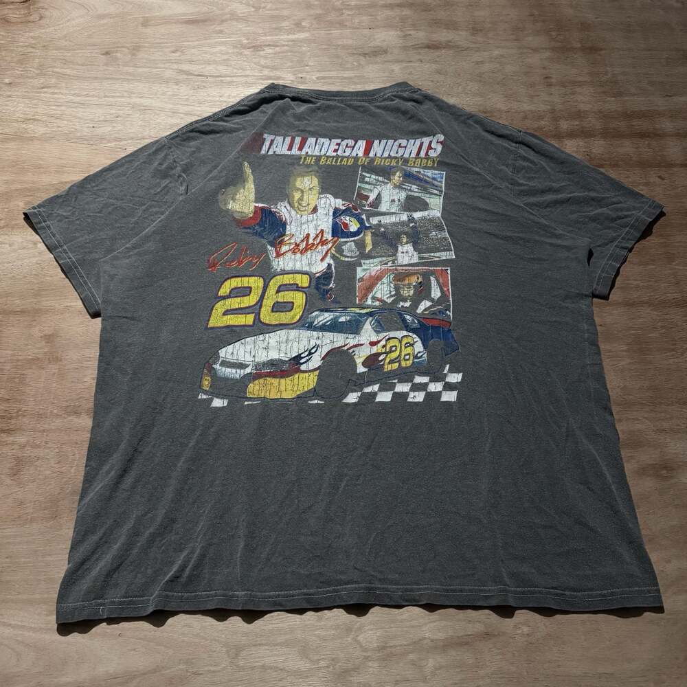 Talladega Nights The Ballad of Ricky Bobby Movie Graphic T-Shirt XL
